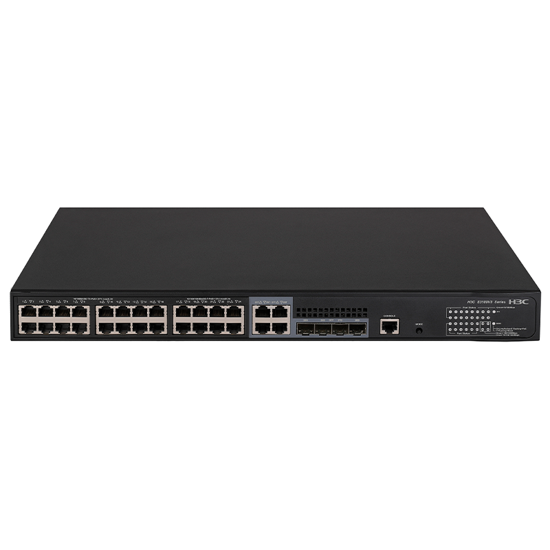 H3C S3100V3-28TP-PWR-EI-AC 以太网交换机